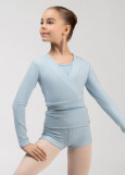 Кофта Grand Prix WILMA JUNIOR rayon rib knit, powder blue, 128-134см