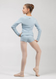 Кофта Grand Prix WILMA JUNIOR rayon rib knit, powder blue, 128-134см