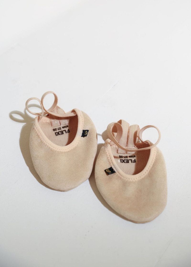 Напівчешки для гімнастики FLEXI мікрофібра, тілесний, 39-40