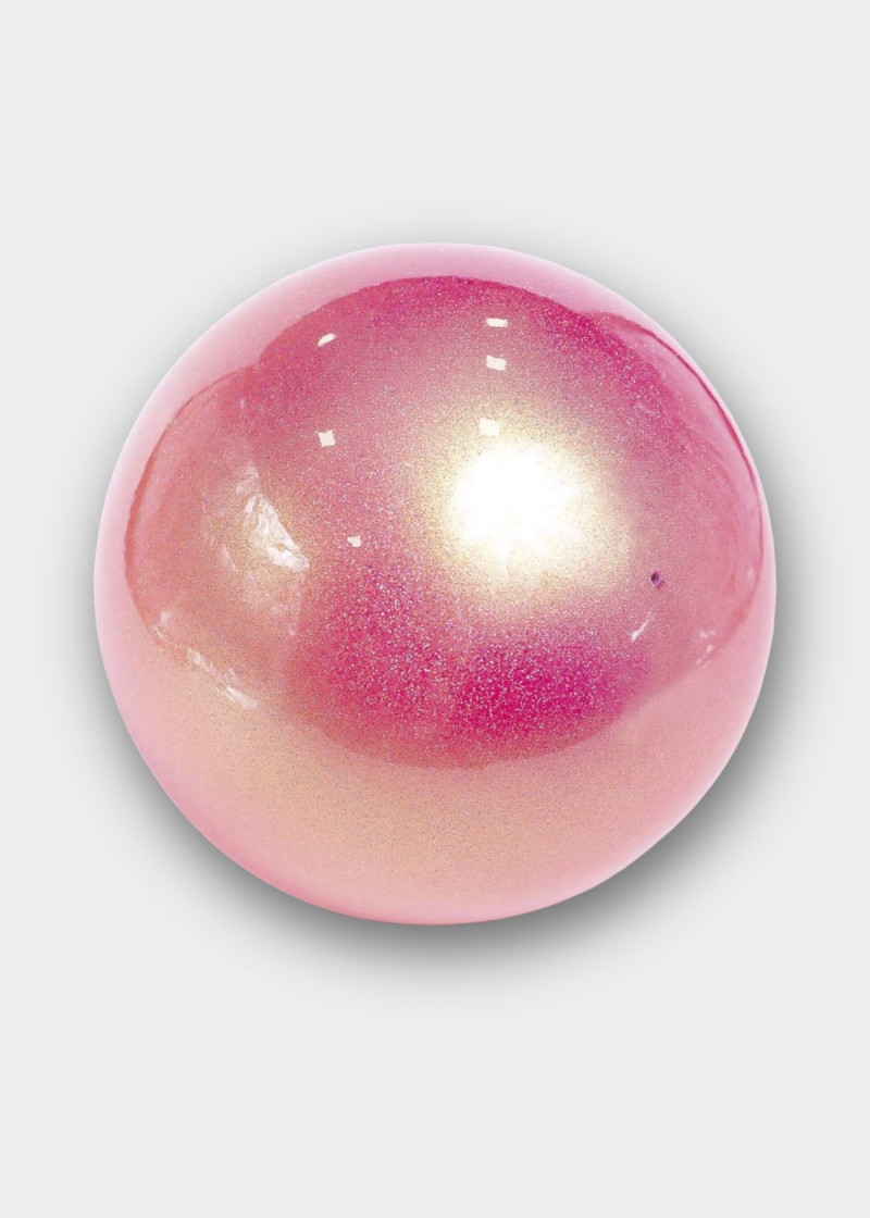 Мяч M-207AU резина, Cherry-pink (CYP), 18.5cm, 400g