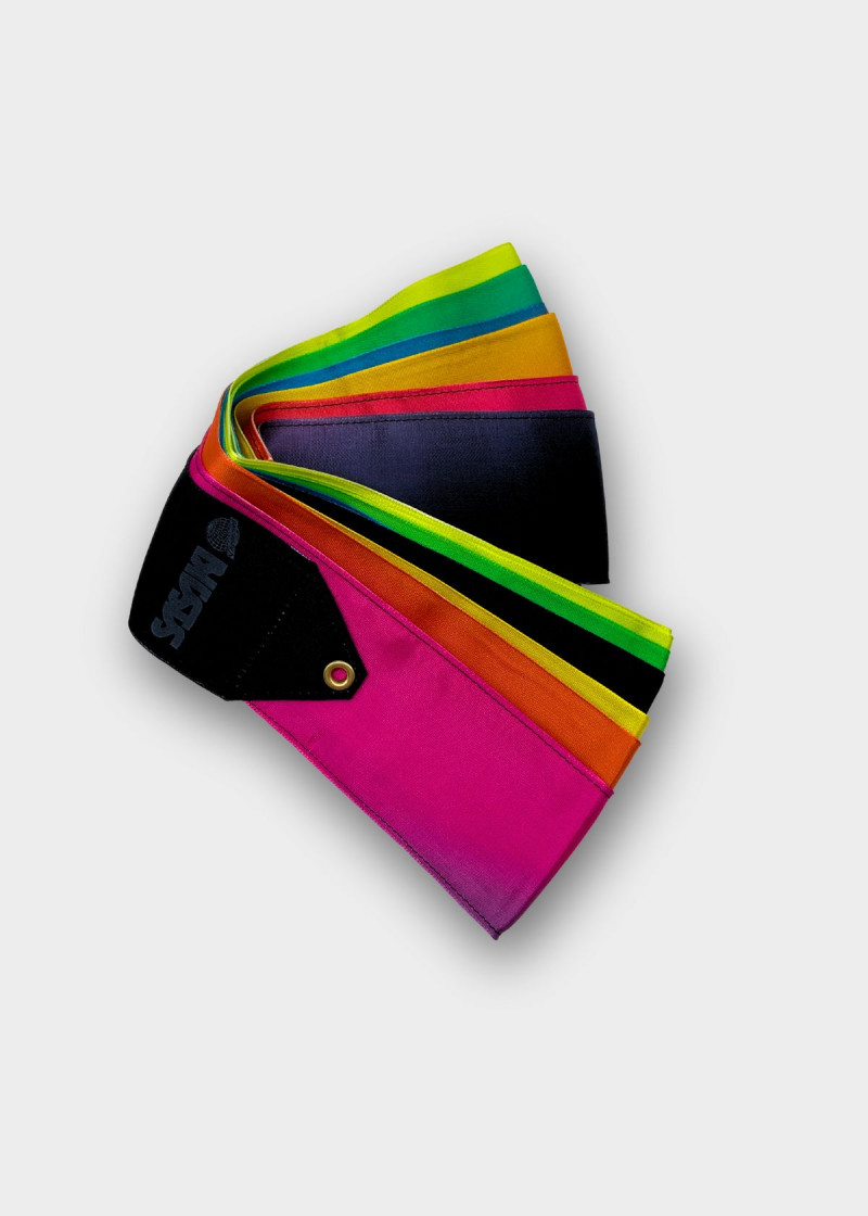 Стрічка для гімнастики SASAKI M-71AG, 6m1 сатин-шовк, AG030, 6m