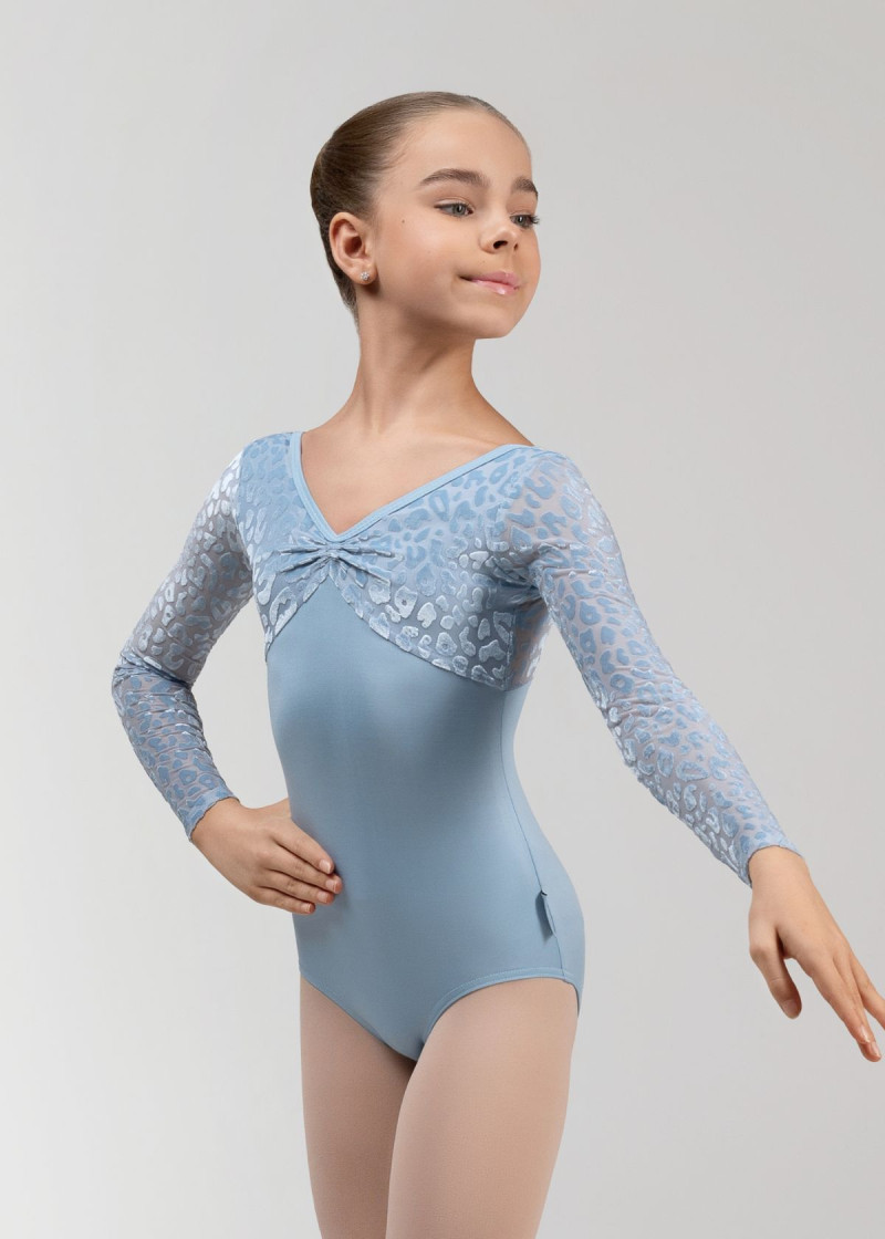 MINI MOVIES - К-к DANIELLE ДР, кокетка микрополиамид+сетка флок, powder blue, 122см