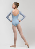 MINI MOVIES - К-к DANIELLE ДР, кокетка микрополиамид+сетка флок, powder blue, 122см