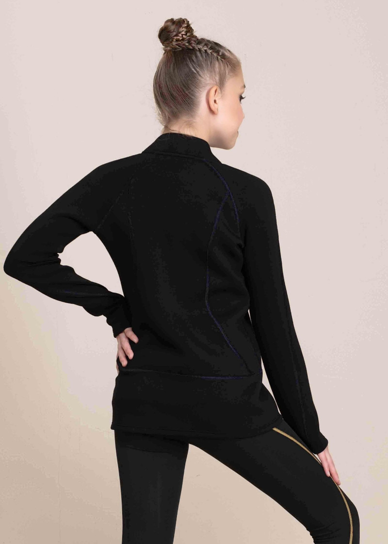 GYMNASTICIOUS - Кофта на молнии SELENE из неопрена неопрен, черный, S