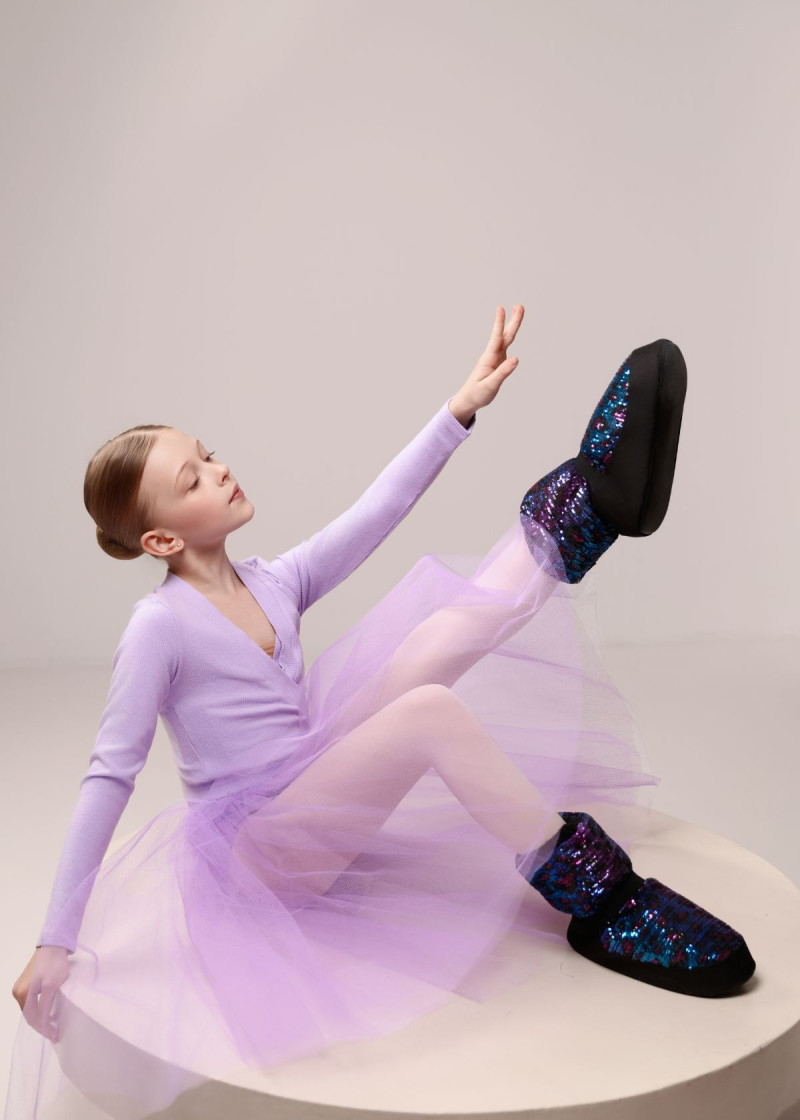 Спідниця шопенка ANTRE (2 слоя) тюль, lilac, 146-152см