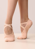 Балетки стрейчеві RELEVE кирза стрейчева, балетний рожевий, 41