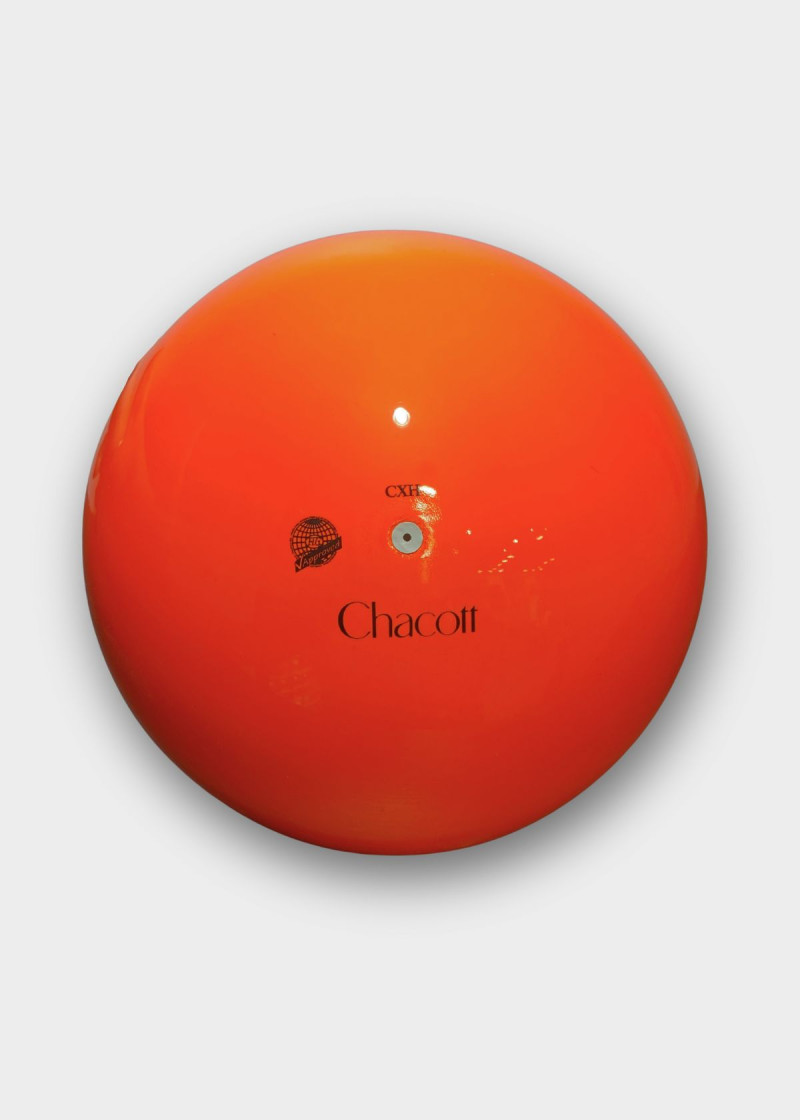 М'яч для гімнастики CHACOTT 65001, 18.5см гума, Orange, 18.5cm