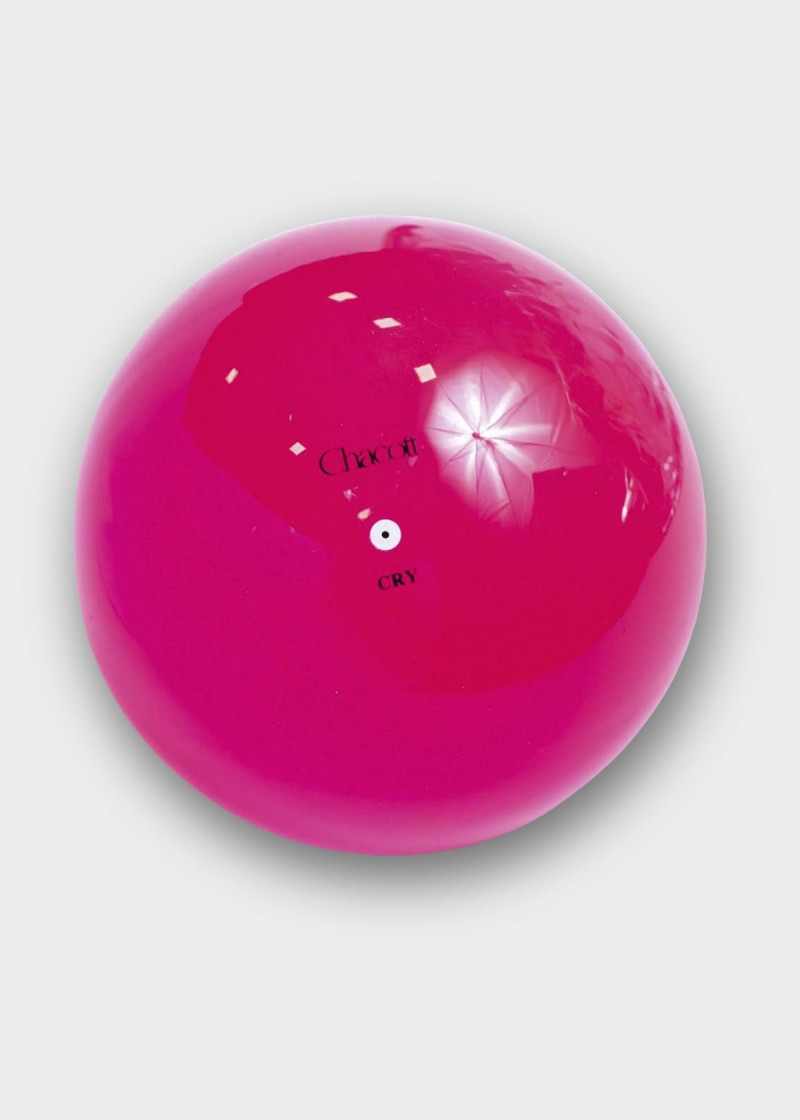 М'яч для гімнастики CHACOTT PRACTICE, 17см гума, Pink, 17cm