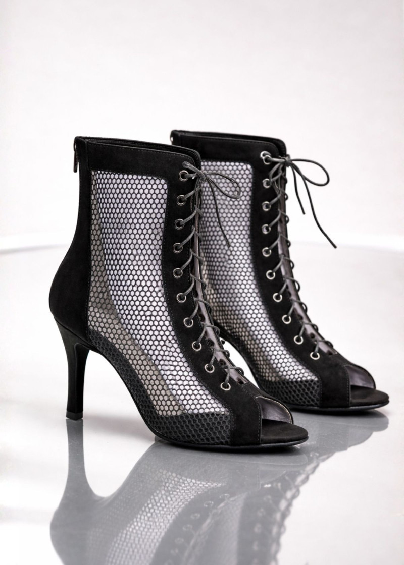 Туфли для Heels Regine замша, черный, 7,5 cm, 4,5