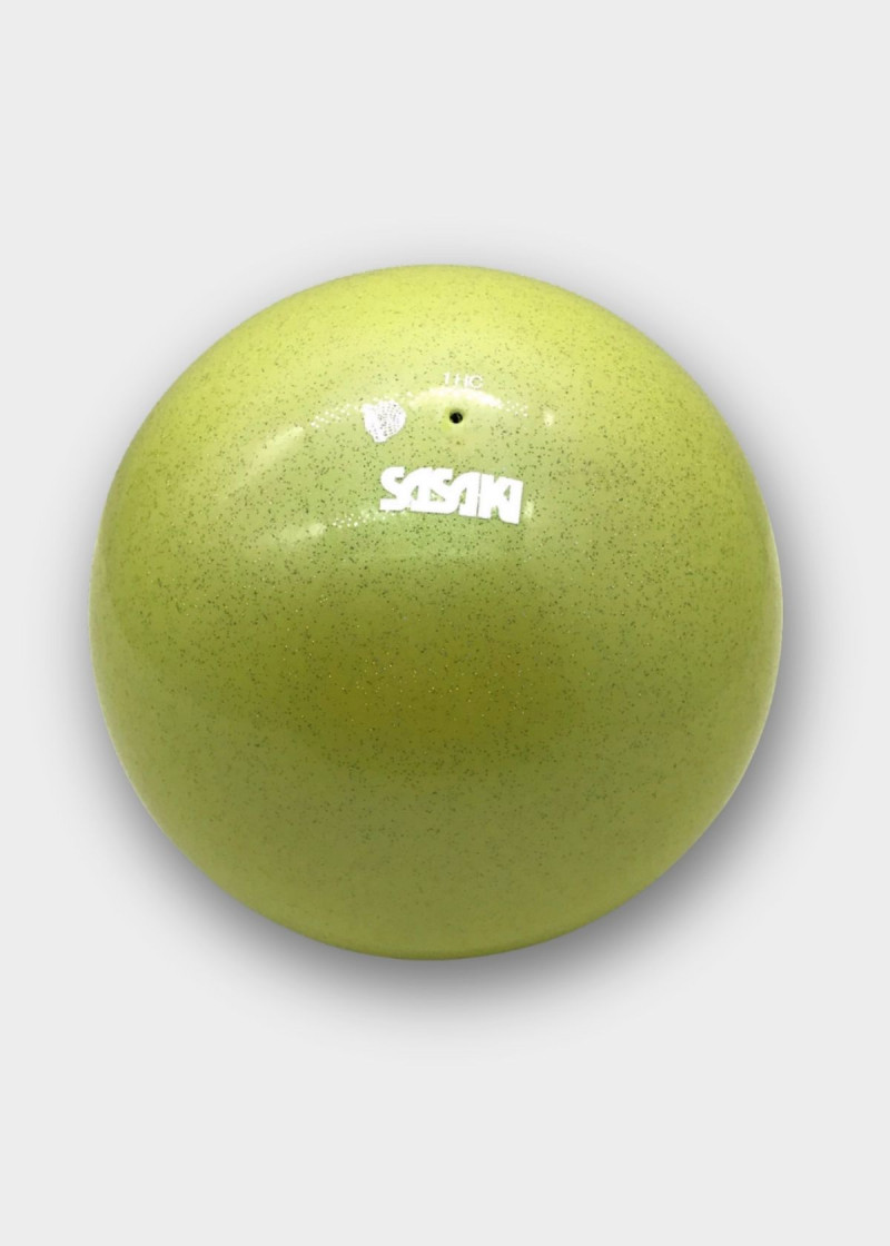 М'яч для гімнастики SASAKI NEW FIG M-207AU, 18,5см гума, LimeYellow (LYMY) , 18.5cm, 400g