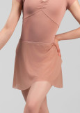 SYMPHONY - Хитон на запах OLIVERIA, сетка сетка, nude, XS(32см)