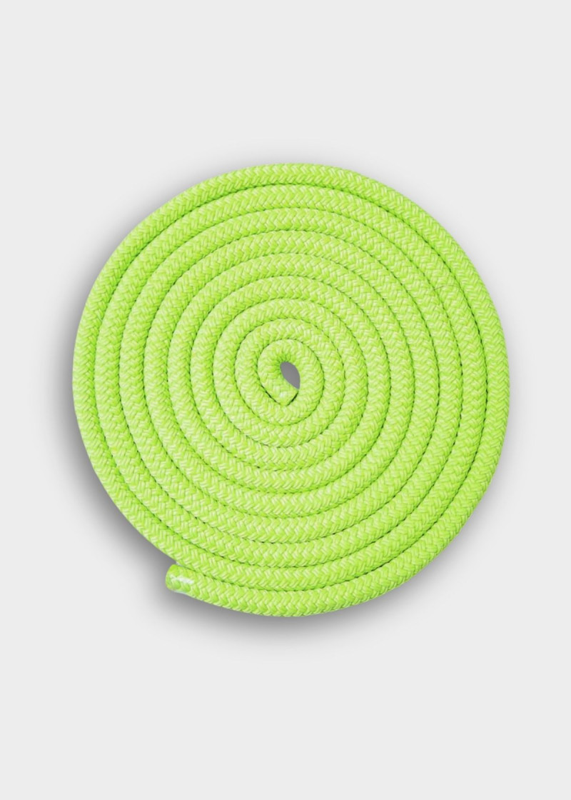 Скакалка MJ-240 полиэстер, Green (G), 2,5cm