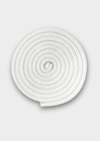 Скакалка для гімнастики SASAKI MJ-240 поліестер, White (W), 2.5m