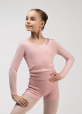 Кофта WANDA BALANCE в'язана Grand Prix 42%акрил, 30%полієстер, 28%нейлон, pink, 128-134см