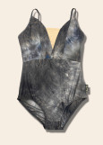 MARBLE - Купальник BRIELLE бретели со вставкой 90%вискоза, 10%эластан, silver mocha, L