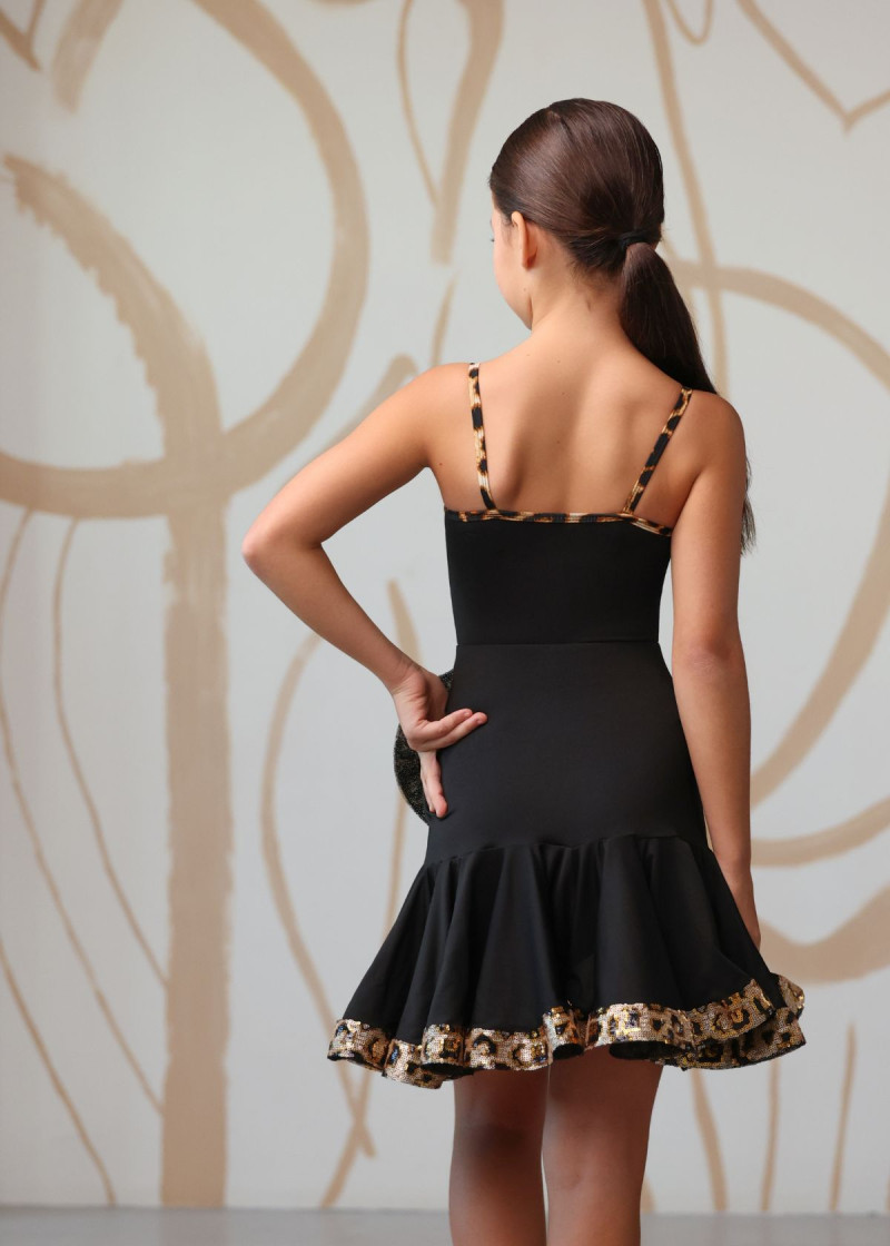 BONITA - Юбка ЛТ SANDRA, волан, кринолин микрополиамид, черный, 128см