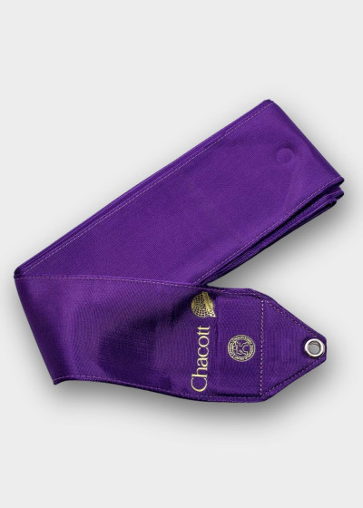Стрічка для гімнастики CHACOTT CL65404, 5m штучний шовк, Purple (077), 5m
