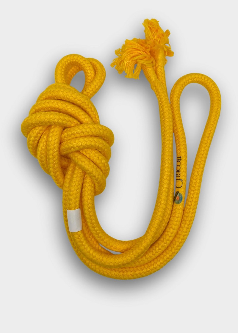 Скакалка Gym Rope (Hemp) Lemon Yellow (062), 3m