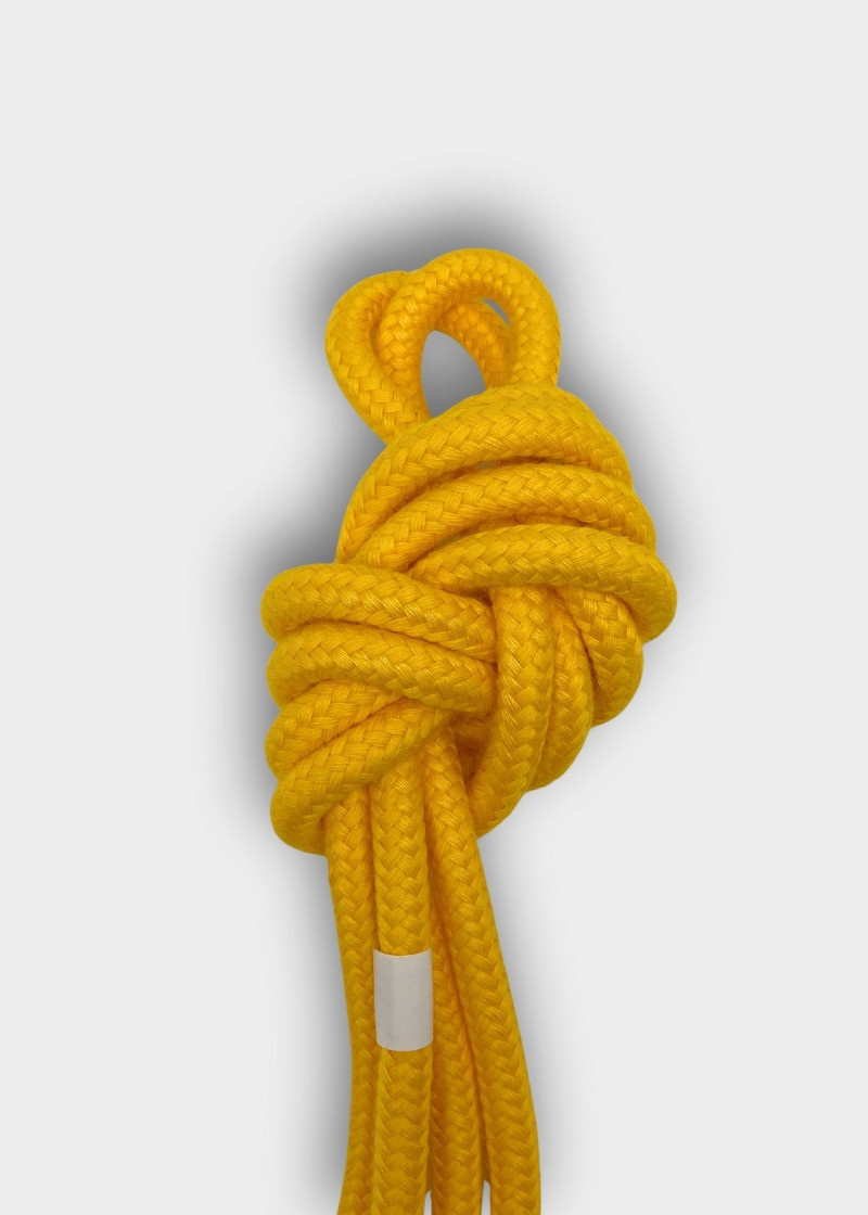Скакалка Gym Rope (Hemp) Lemon Yellow (062), 3m