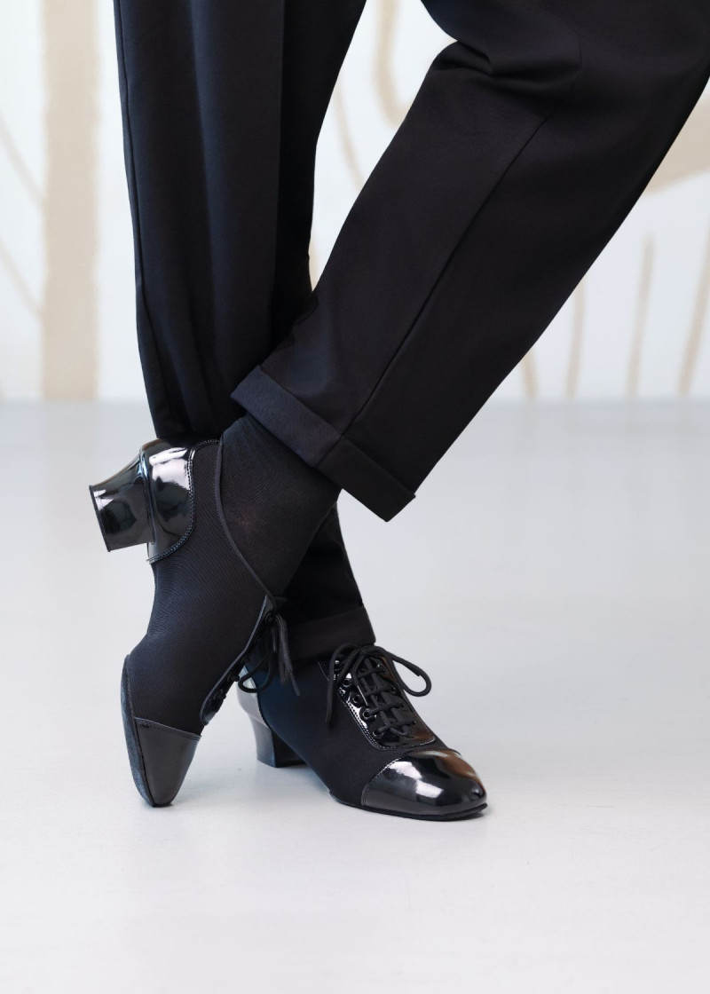 RICCARDO - МЛа 463 текстиль oxford+лак, черный, 38