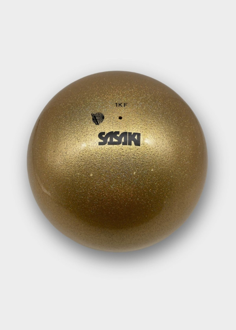Мяч M-207MBRM резина, Gold (GD), 17cm, 350g