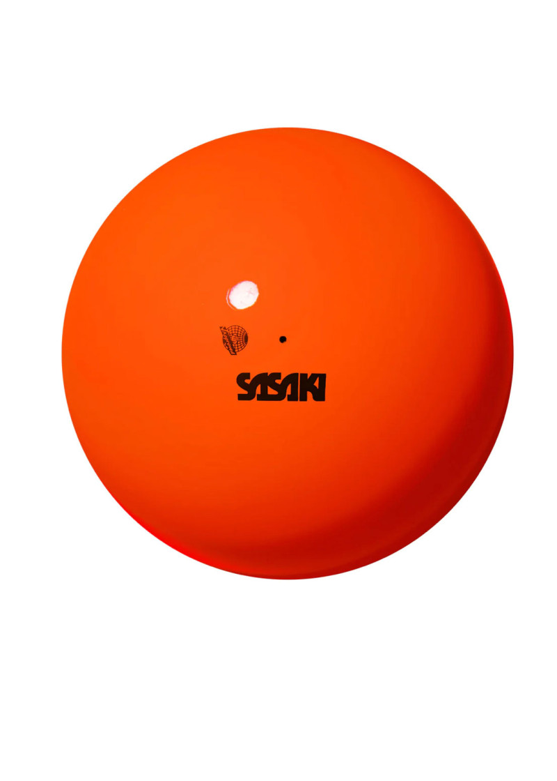 М'яч для гімнастики SASAKI М-20А, 18.5см гума, Fresh Orange(FRO), 18.5cm, 400g