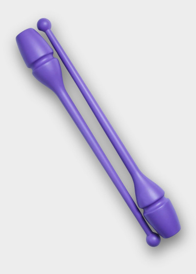 Булави для гімнастики SASAKI MJ-38H, 36 cm гума, Purple (PP), 36cm, 100g