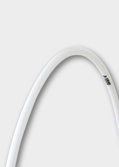 Обруч для гімнастики SASAKI M-16 поліетилен, White (W), 75cm, 300g