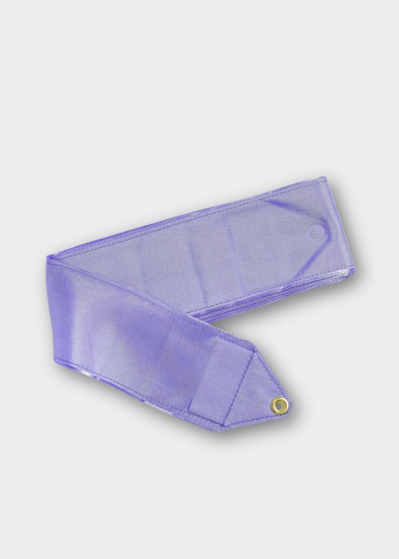Стрічка для гімнастики SASAKI MJ-714, 4м сатин-шовк, Lavender (LD), 4m