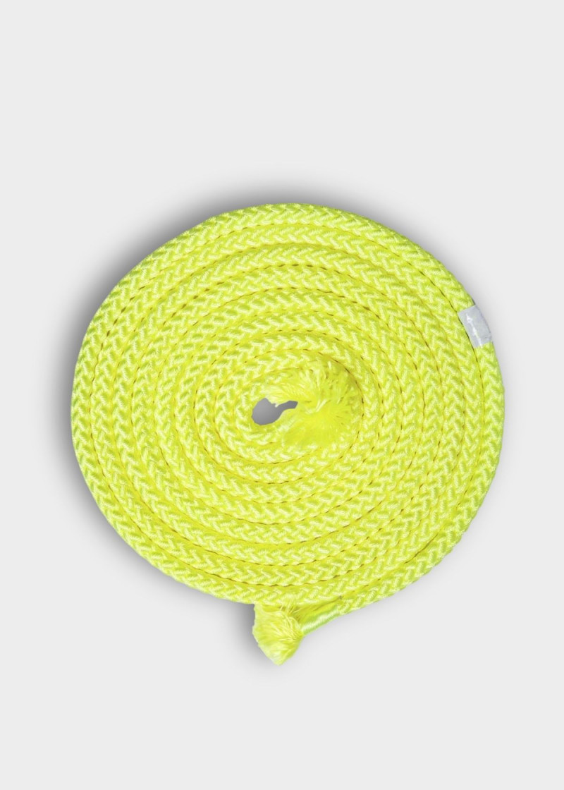 Скакалка M-280 нейлон, Yellow (Y), 3m