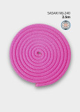 Скакалка MJ-240 полиэстер, Pink (P), 2,5cm