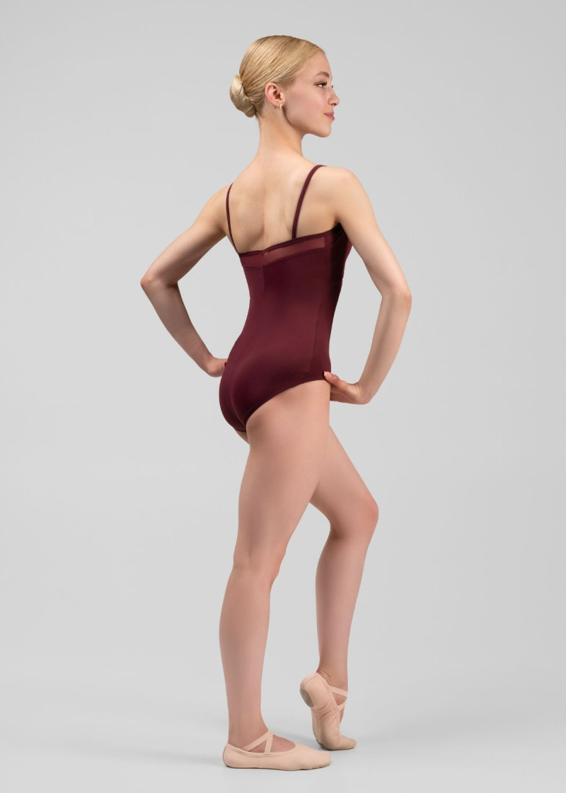 LE SECRET - К-к бретели BIANСA нейлон+сетка, italian plum, XS