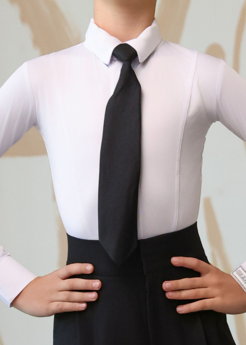 Галстук для юниоров черный