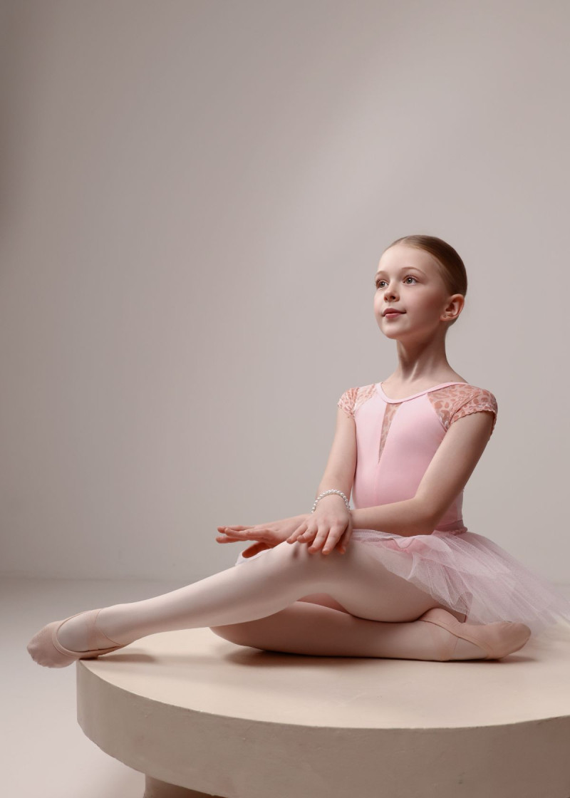 Полупачка ADAGIO тюль, pink, 122-128см