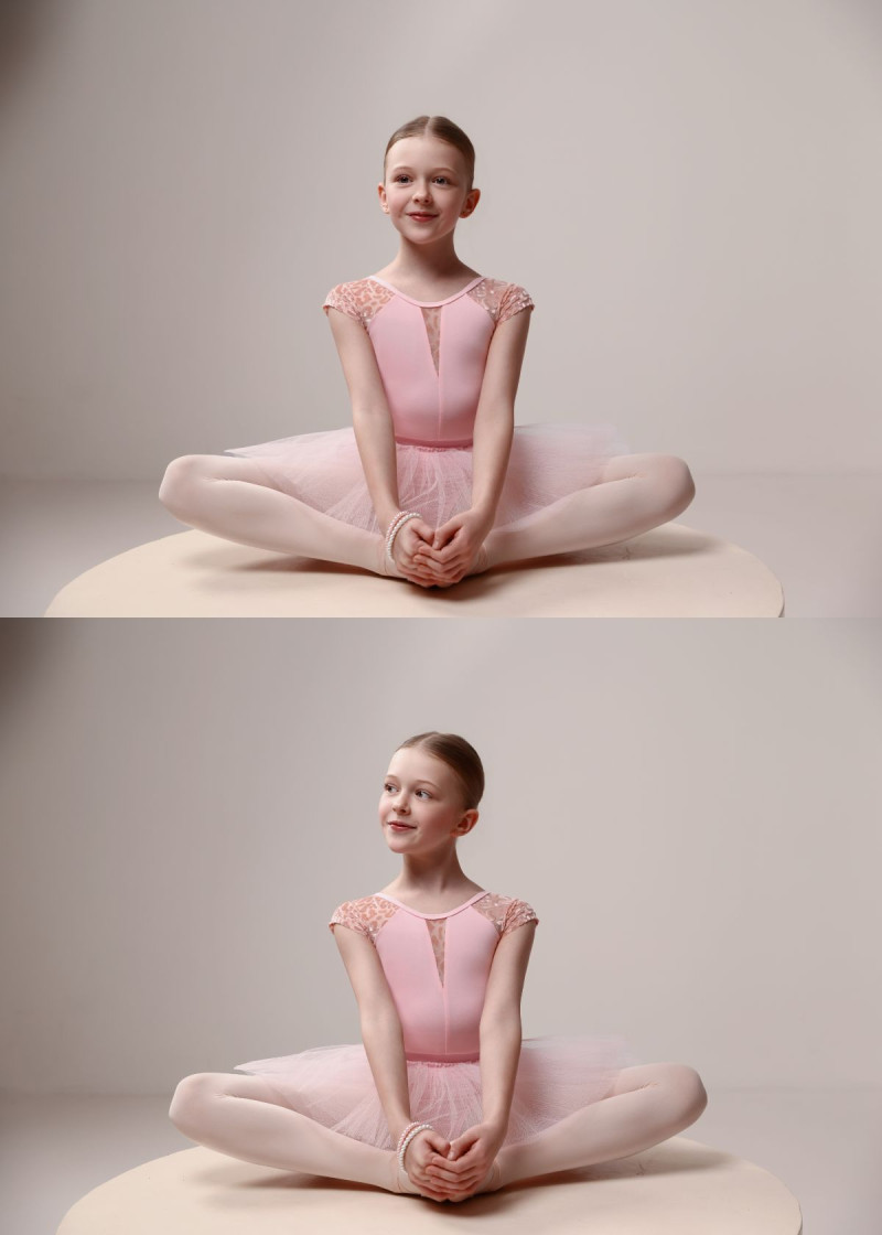 Полупачка ADAGIO тюль, pink, 122-128см