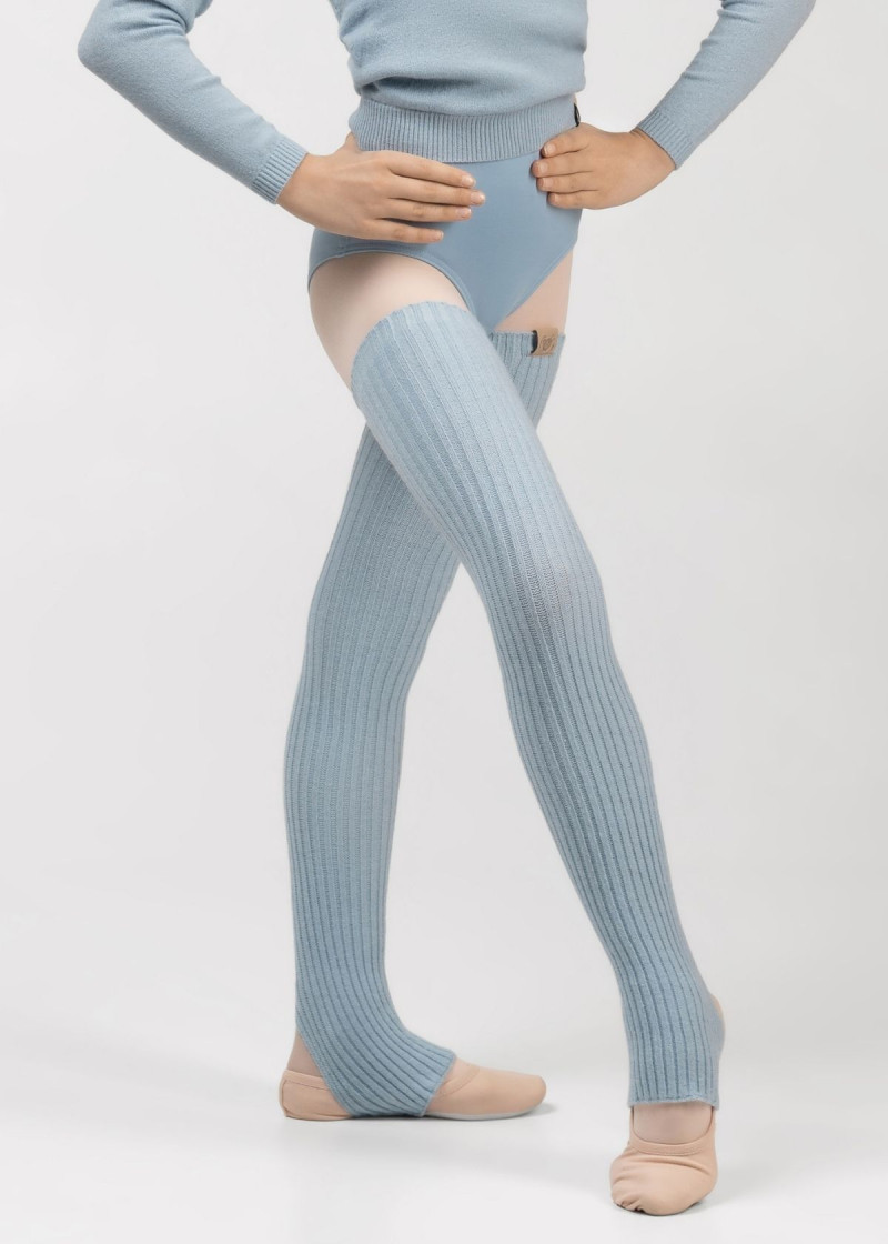 Гетри WINDI BALANCE розігрівочні Grand Prix 42%акрил, 30%полієстер, 28%нейлон, powder blue, 64cm
