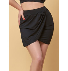 Спідниця для латини HAYLEY мікрополіамід, чорний, S