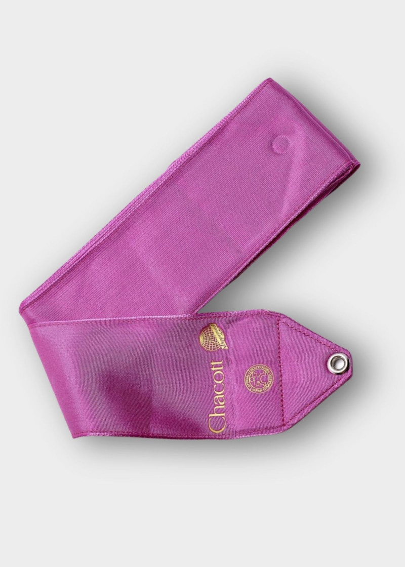 Лента, 6 m иск.шелк, Pink (043), 6m