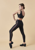 FLASH - Лосины RACE микрополиамид, jet hematite, S