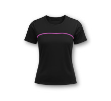 Футболка з коротким рукавом SASKIYA нейлон, black+galaxy, 122см