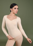 Топ з довгим рукавом STANCE Grand Prix CONTOUR 73,2% нейлон, 28,8% спандекс, тілесний, XL (170/95)