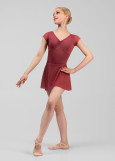 SYMPHONY - Хитон на запах OLIVERIA, сетка сетка, french rose, XS(32см)