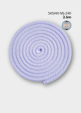 Скакалка MJ-240 полиэстер, Lavender (LD), 2,5cm