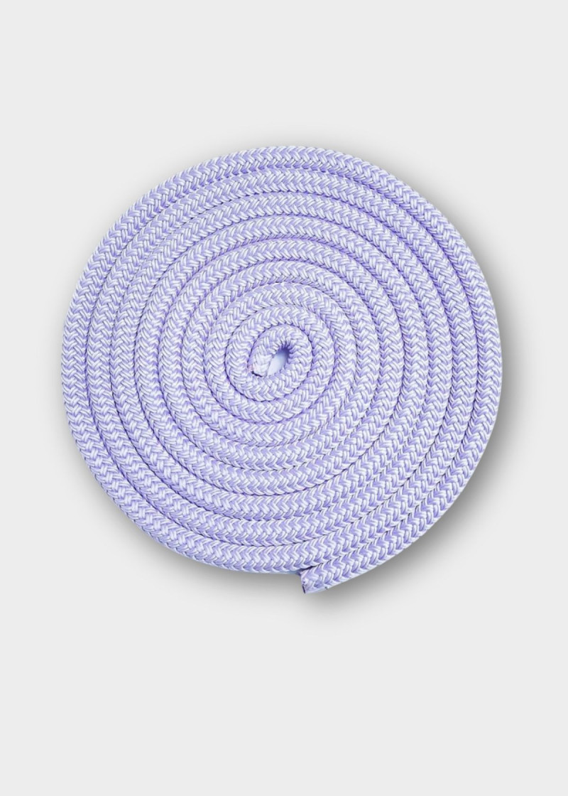 Скакалка MJ-240 полиэстер, Lavender (LD), 2,5cm