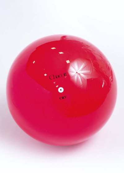 М'яч для гімнастики CHACOTT JUNIOR 65004, 15см гума, Cherry Pink, 15cm