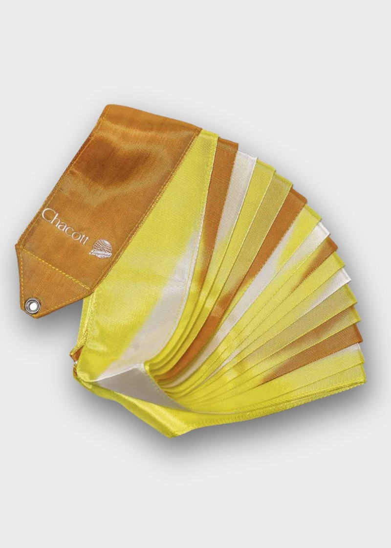 Лента Gradation, 6m иск.шелк, Orange (283), 6m