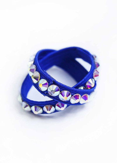 Гумки на булави для гімнастики ss30 волошковий