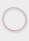 Обруч для гімнастики SASAKI M-13 поліетилен, Pink (P), 65cm, 260g