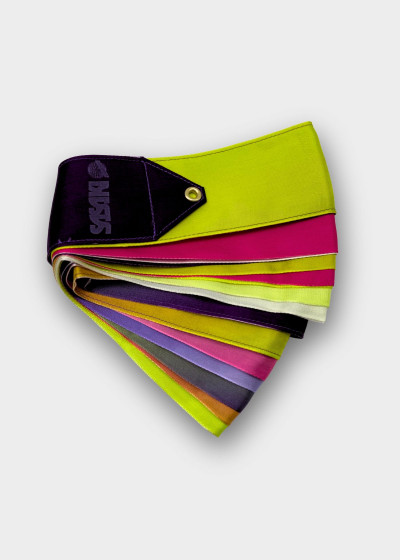 Стрічка для гімнастики SASAKI M-71AG, 6m1 сатин-шовк, AG028, 6m