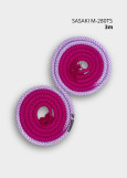 Скакалка для гімнастики SASAKI NEW FIG M-280TS, 3m нейлон, Raspberry x Lavender (RSxLD), 3m